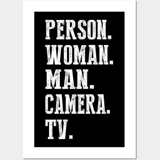 Person Woman Man Camera Tv   0 Posters and Art